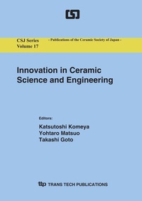 Enlarge image Cover: Innovation in Ceramic Science and Engineering - Trans Tech Publications Ltd