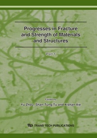 Enlarge image Cover: Progresses in Fracture and Strength of Materials and Structures - Trans Tech Publications Ltd