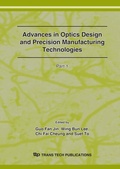 Cover: Optics Design and Precision Manufacturing Technologies - Trans Tech Publications Ltd