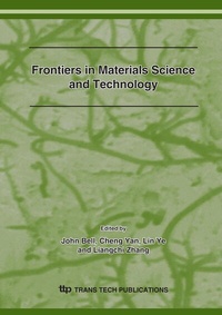 Enlarge image Cover: Frontiers in Materials Science and Technology - Trans Tech Publications Ltd