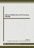 Cover: Advanced Materials and Processing - Trans Tech Publications Ltd