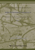 Cover: High-Performance Ceramics V - Trans Tech Publications Ltd