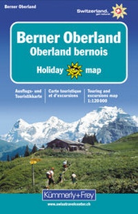 Abbildung von: Berner Oberland Holiday Map - Kümmerly+Frey