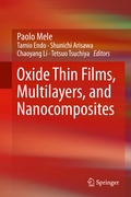 Cover: Oxide Thin Films, Multilayers, and Nanocomposites - Springer