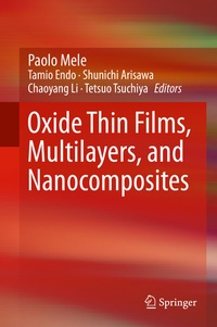 Abbildung von: Oxide Thin Films, Multilayers, and Nanocomposites - Springer