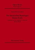 Cover: Die literarischen Reportagen Hanna Kralls - Harrassowitz Verlag