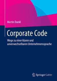 Enlarge image Cover: Corporate Code - Springer Gabler