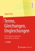 Cover: Terme, Gleichungen, Ungleichungen - Springer Spektrum