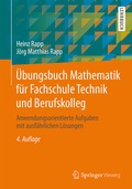 Cover: &Uuml;bungsbuch Mathematik f&uuml;r Fachschule Technik und Berufskolleg - Springer Vieweg