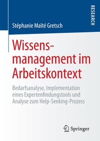 Abbildung von: Wissensmanagement im Arbeitskontext - Springer