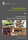 Cover: Soziale Insekten in einer sich wandelnden Welt - Pfeil, F