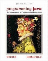 Enlarge image Cover: Programming.Java - Course Technology Inc