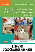 Cover: McCurnin's Clinical Textbook for Veterinary Technicians - Text and Elsevier Adaptive Quizzing Package - Saunders