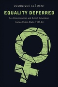 Cover: Equality Deferred - University of British Columbia Press