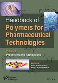 Cover: Handbook of Polymers for Pharmaceutical Technologies, Volume 2, Processing and Applications - Wiley-Scrivener