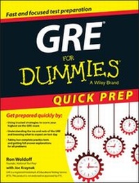 Enlarge image Cover: GRE For Dummies Quick Prep - Wiley