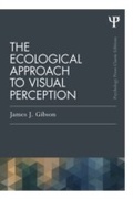 Cover: The Ecological Approach to Visual Perception - Psychology Press Ltd