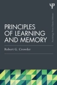 Enlarge image Cover: Principles of Learning and Memory - Psychology Press Ltd
