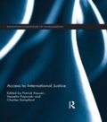 Cover: Access to International Justice - Routledge