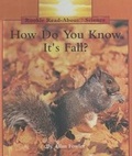 Cover: How Do You Know It's Fall? - Turtleback Books