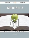 Cover: Krrish 3 61 Success Secrets - 61 Most Asked Questions on Krrish 3 - What You Need to Know - Emereo Publishing