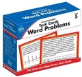 Cover: Task Cards: Word Problems, Grade 5 - Carson Dellosa Education