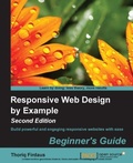 Cover: Responsive Web Design by Example : Beginner's Guide - Second Edition - Packt Publishing