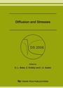 Cover: Diffusion and Stresses - Trans Tech Publications Ltd