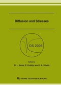 Cover: Diffusion and Stresses - Trans Tech Publications Ltd
