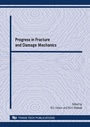 Cover: Progress in Fracture and Damage Mechanics - Trans Tech Publications Ltd
