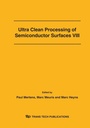 Cover: Ultra Clean Processing of Semiconductor Surfaces VIII - Trans Tech Publications Ltd