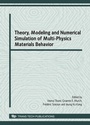 Cover: Theory, Modeling and Numerical Simulation - Trans Tech Publications Ltd