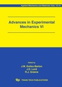 Cover: Advances in Experimental Mechanics VI - Trans Tech Publications Ltd