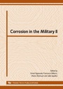 Cover: Corrosion in the Military II - Trans Tech Publications Ltd