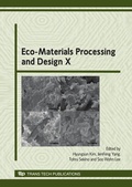 Cover: Eco-Materials Processing and Design X - Trans Tech Publications Ltd