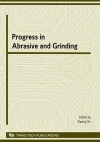 Enlarge image Cover: Progress in Abrasive and Grinding Technology - Trans Tech Publications Ltd