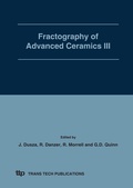 Cover: Fractography of Advanced Ceramics III - Trans Tech Publications Ltd