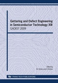 Cover: Gettering and Defect Engineering in Semiconductor Technology XIII - Trans Tech Publications Ltd