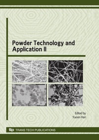 Enlarge image Cover: Powder Technology and Application II - Trans Tech Publications Ltd