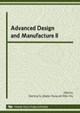 Cover: Advanced Design and Manufacture II - Trans Tech Publications Ltd