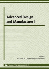 Enlarge image Cover: Advanced Design and Manufacture II - Trans Tech Publications Ltd