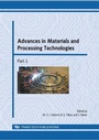 Cover: Advances in Materials and Processing Technologies - Trans Tech Publications Ltd