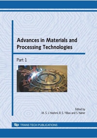 Enlarge image Cover: Advances in Materials and Processing Technologies - Trans Tech Publications Ltd