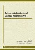 Cover: Advances in Fracture and Damage Mechanics VIII - Trans Tech Publications Ltd