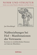 Cover: Nahbeziehungen bei Hof - Manifestationen des Vertrauens - B&ouml;hlau