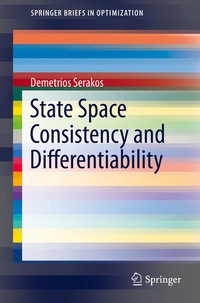 Enlarge image Cover: State Space Consistency and Differentiability - Springer