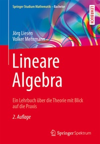 Abbildung von: Lineare Algebra - Springer Spektrum