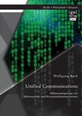 Cover: Unified Communications - Igel Verlag