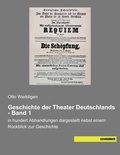 Cover: Geschichte der Theater Deutschlands - Band 1 - saxoniabuch.de
