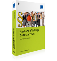 Bild: Aushangpflichtige Gesetze 2026 - WEKA